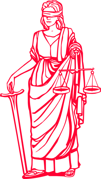 Фемида карандашом