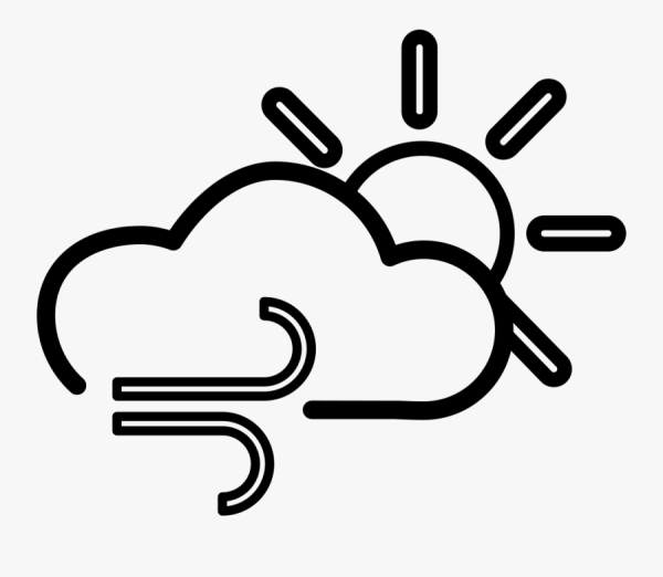 Значки погоды ветер