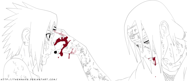 Итачи Учиха лайнарт