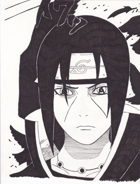 Зарисовки Итачи