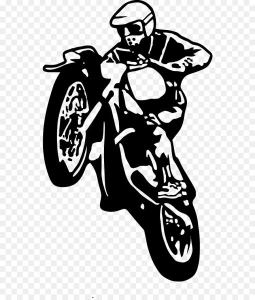 Наклейка байкер