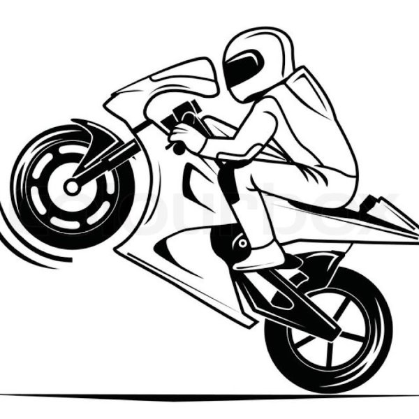 Мотоцикл для плоттера