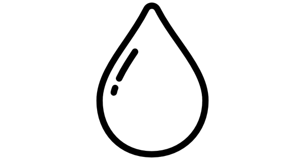 Капли очертание