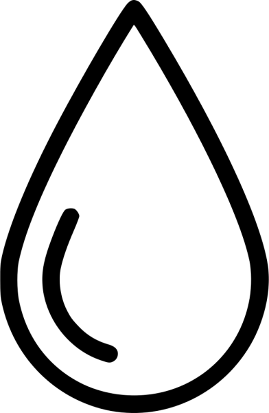 Капля трафарет