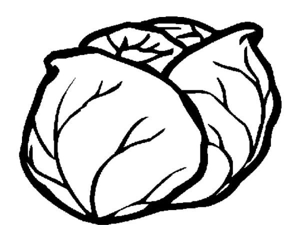 Трафарет "овощи"