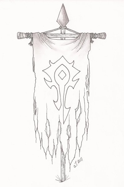 Тату варкрафт эскизы