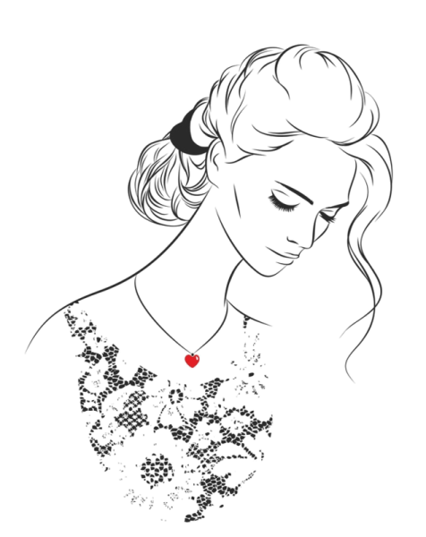 Графическое изображение женщины