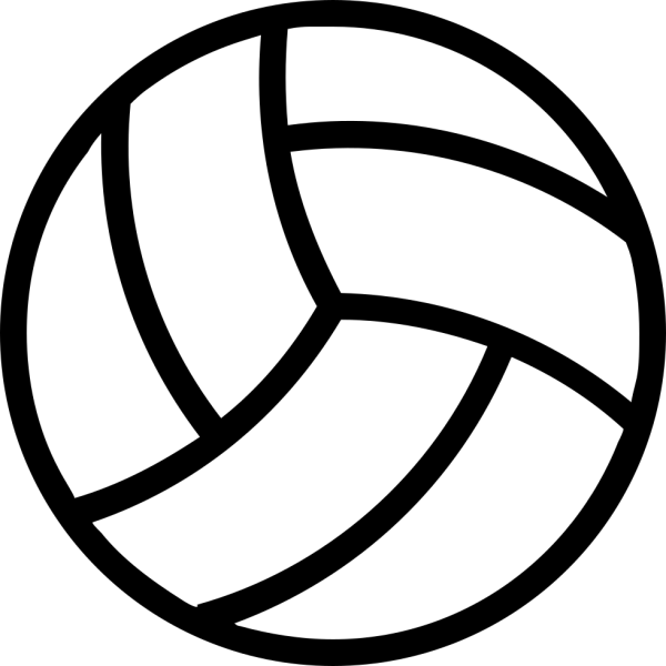 Волейбол мяч контур
