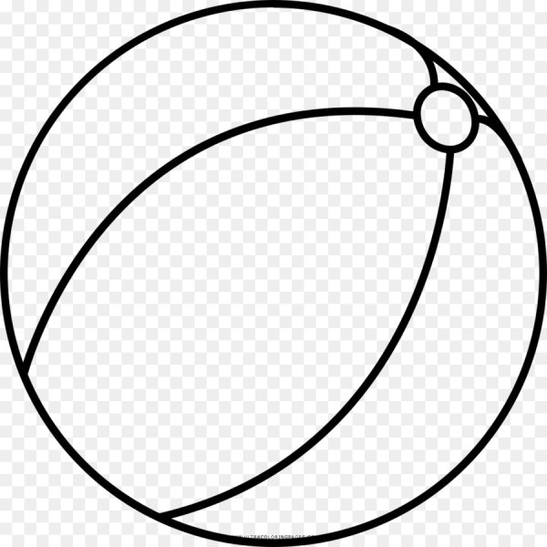 Мяч раскраска