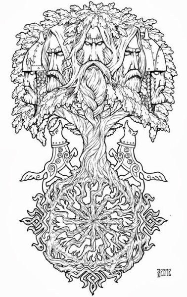 Древо жизни в славянской мифологии