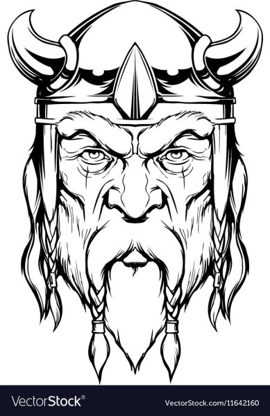 Набросок викинга