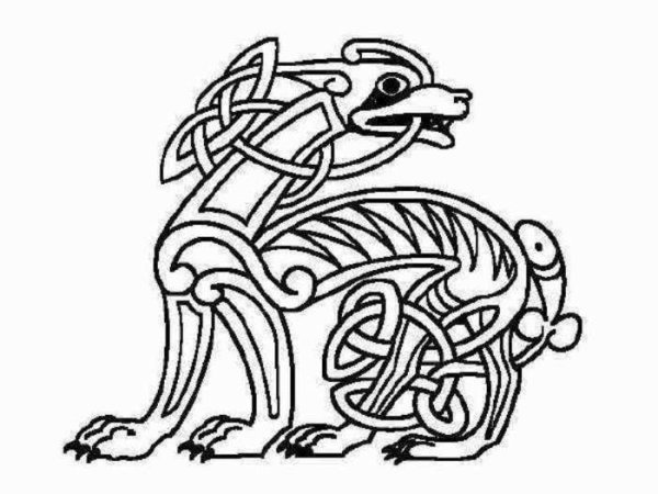 Кельтско-германский звериный стиль