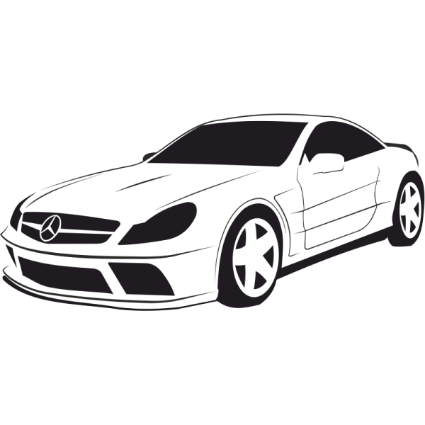 Трафарет автомобили