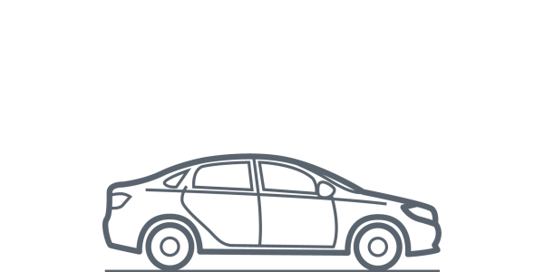 Машинка силуэт