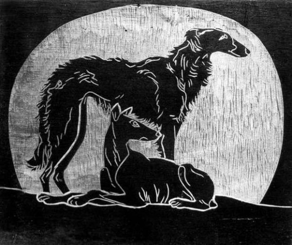 Чернолаковая резьба по дереву