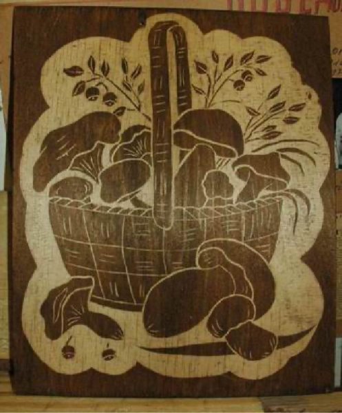 Глухарь. Гравюра Виктора Вахлюева