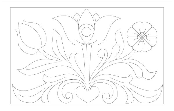 Контурная резьба по дереву