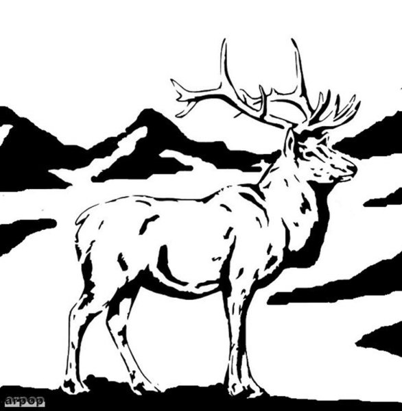 Трафареты для выжигания по дереву