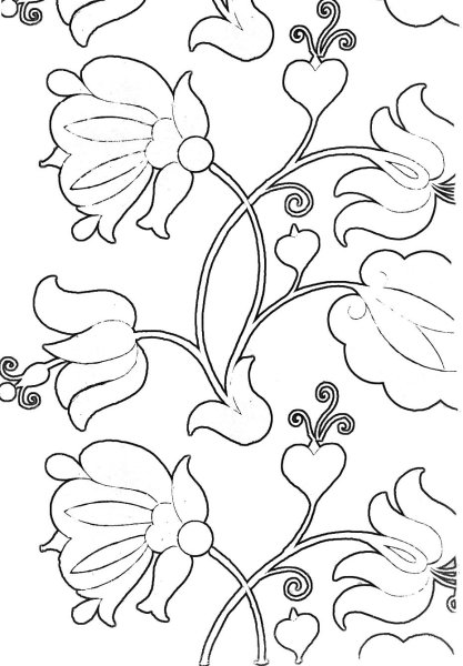 Городецкая роспись. Раскраска