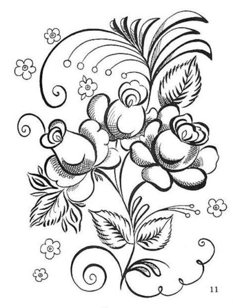 Виноград раскраска