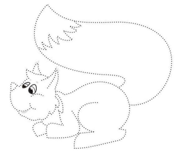 Раскраска обводилка по точкам