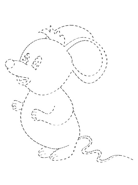 Рисунки для обводки по контуру