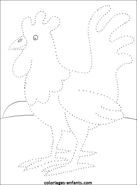 Рисование по точкам для дошкольников