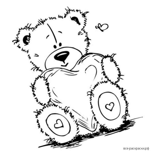 Мишка карандашом