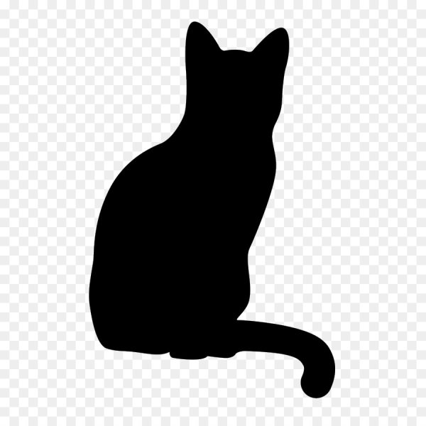 Силуэт кошки