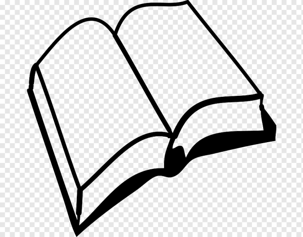 Книжка черно белая