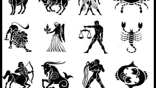 Знаки зодиака по месяцам вектор