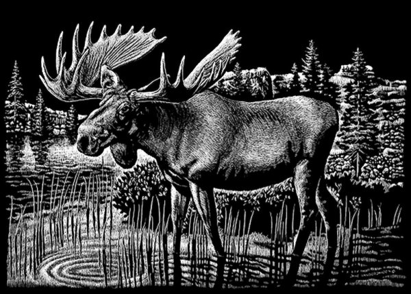 Черно белые Гравюры