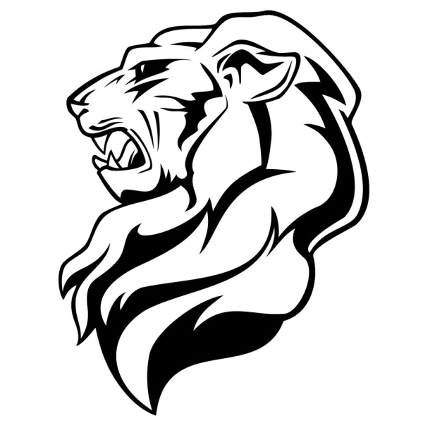 Голова Льва эскиз