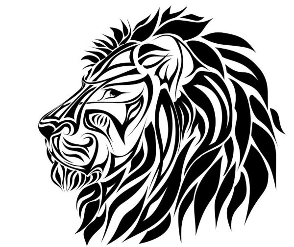 Стилизованное изображение Льва