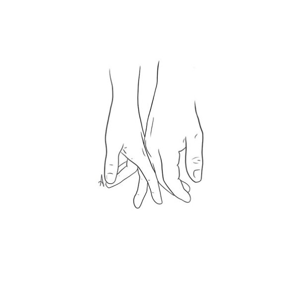 Рука из линий