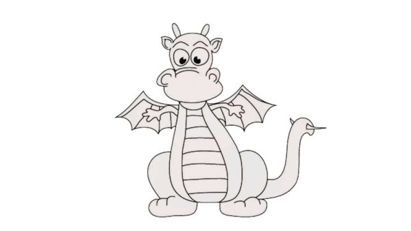 Змей Горыныч раскраска