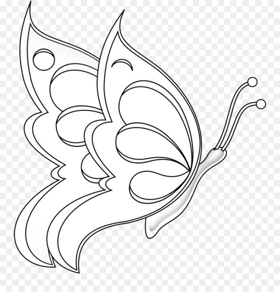 Вытынанка бабочка