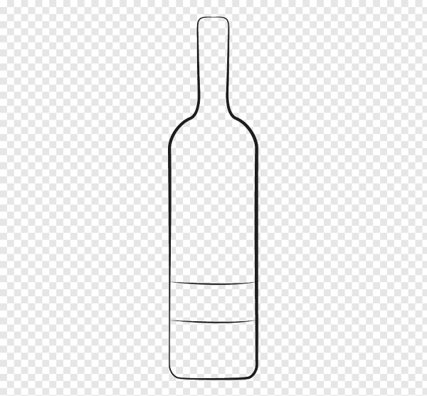 Трафарет бутылки