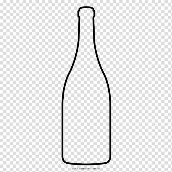 Бутылка контур