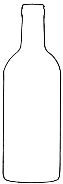 Очертания бутылки