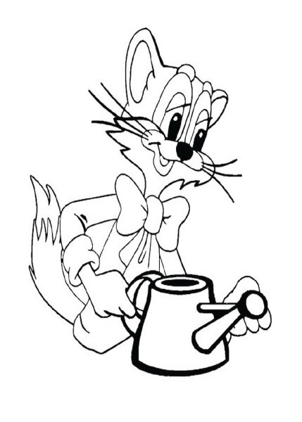 Леопольд раскраска