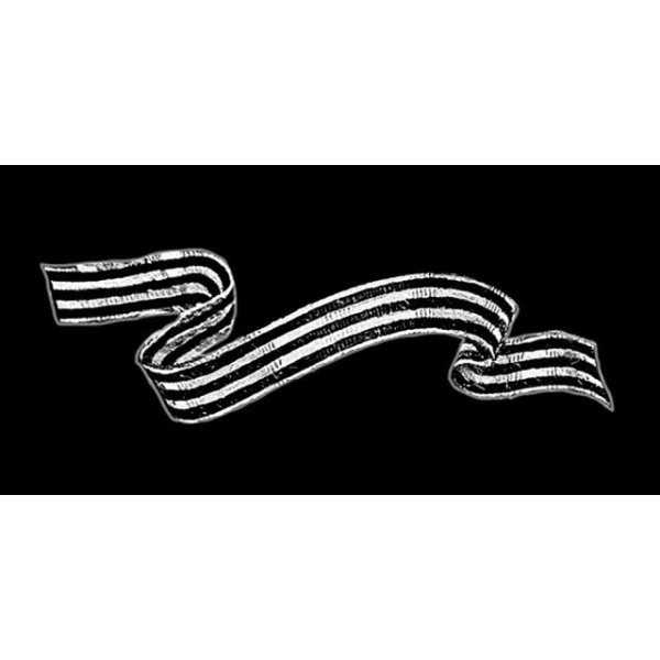 Георгиевская лента черно белая