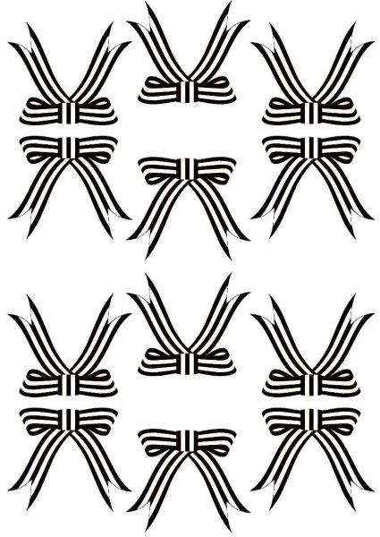 Георгиевская лента шаблон для печати