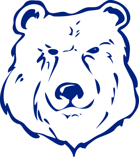 Очертание головы медведя