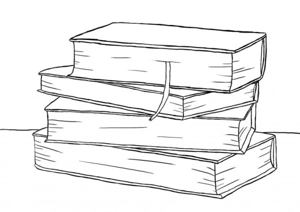 Раскраска "книга"