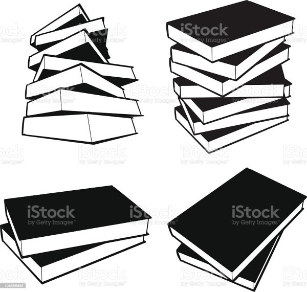 Большая стопка книг