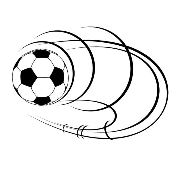 Трафарет футбол