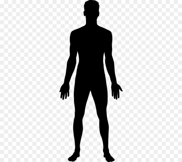 Контур тела человека