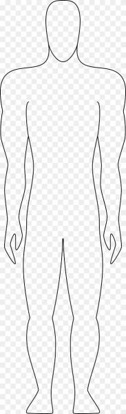 Силуэты людей для рисования