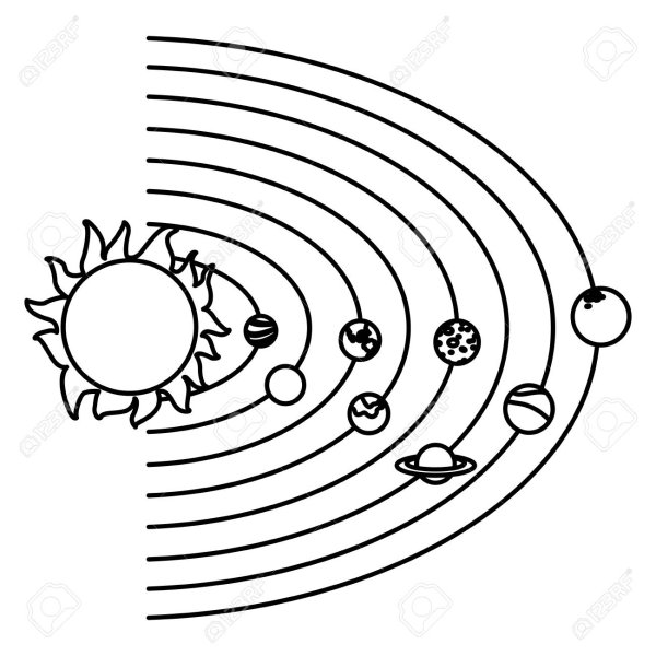 Раскраска планеты